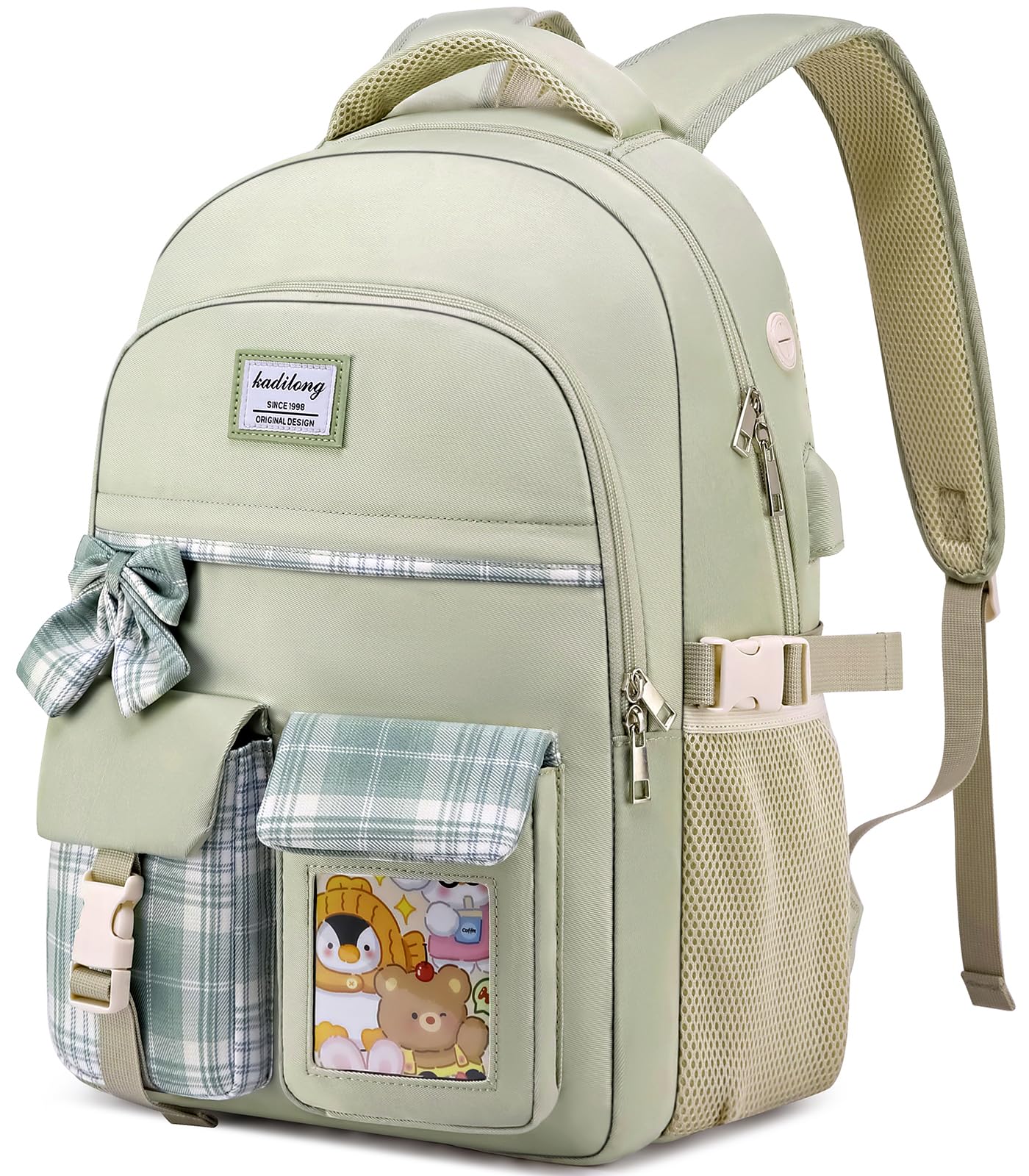 kadilong School Backpack for Girls,Kids Bookbag for Middle High School,Laptop Backpack Women Mochila para Niñas : Clothing, Shoes & Jewelry