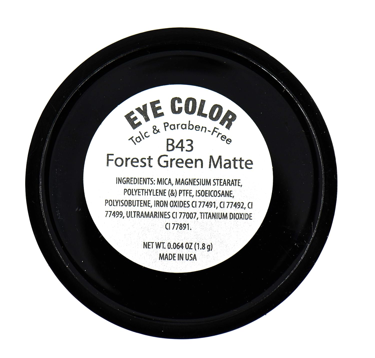 Khaki Grey Dark Green Sage Thyme Forest Fern Matte Opaque Pressed Powder Single Vegan Eyeshadow; Talc, Paraben & Cruelty Free - Image 2