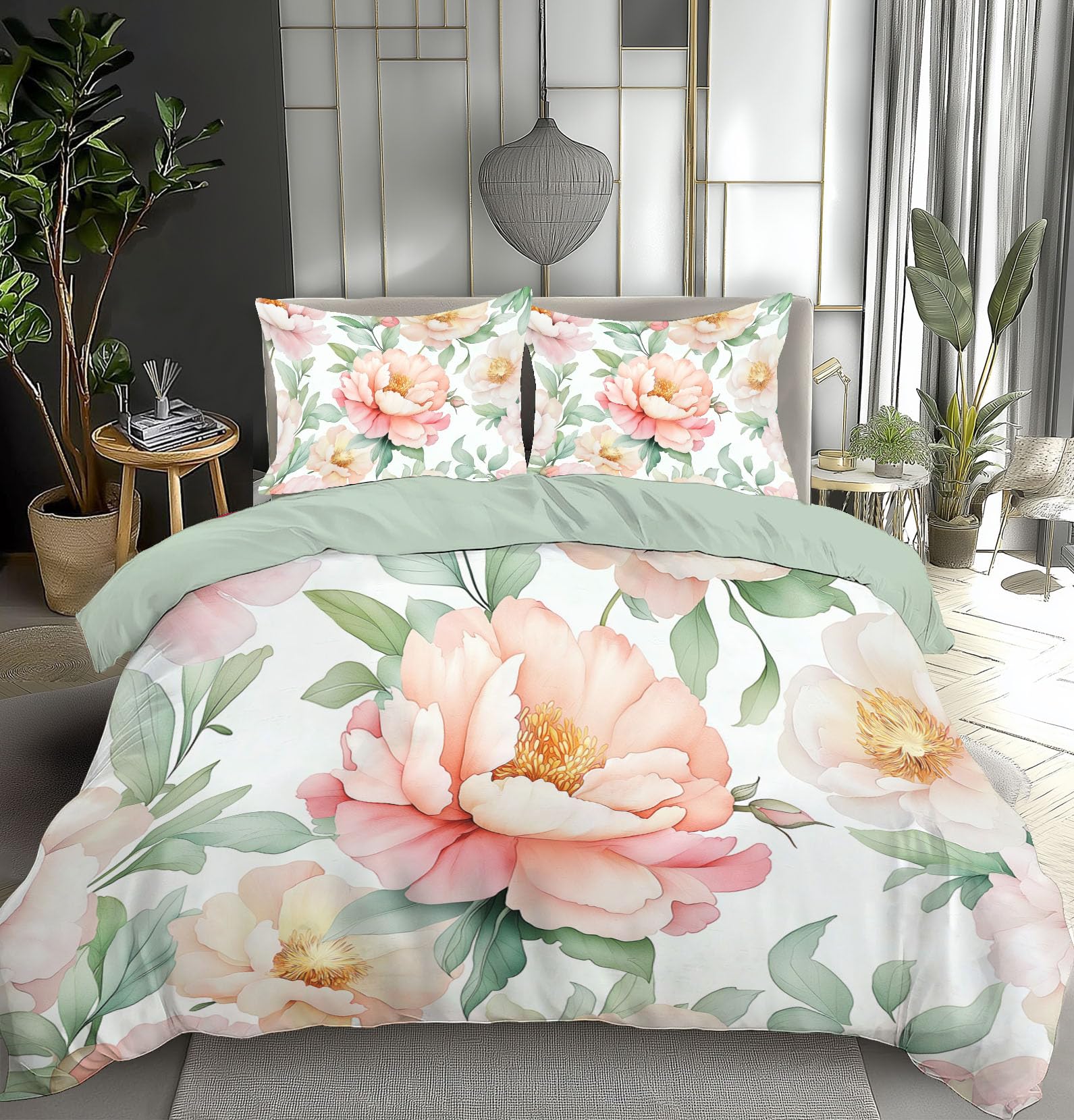 Housse de couette anti-plis et douce contre la transpiration nocturne