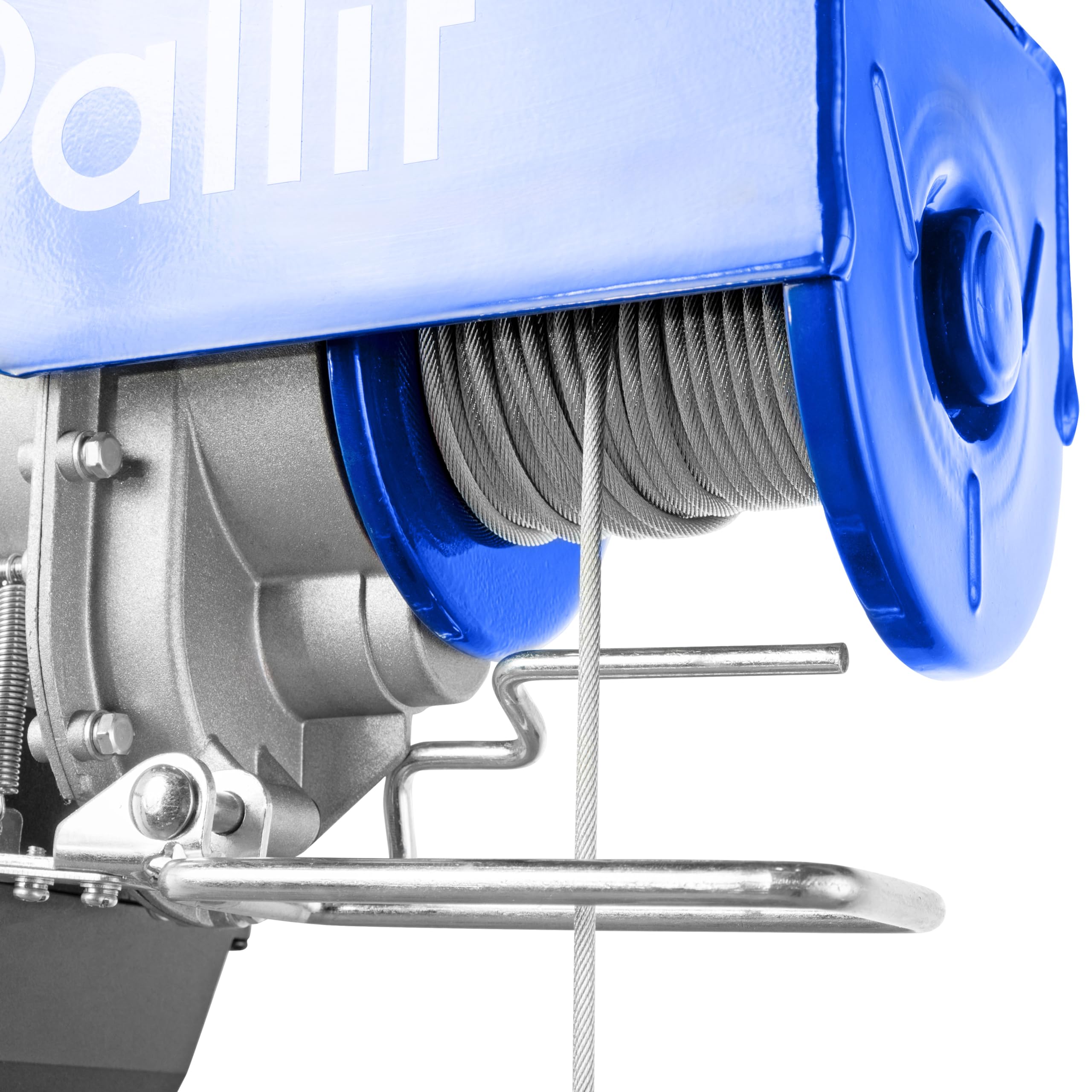 Pallit elektrische Seilwinde REMOTE | 200 kg/12 m | 400 kg/6 m | inkl. Funkfernbedienung mit 10 m Reichweite | Seilzug elektrisch