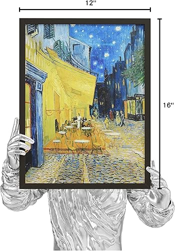 Miniatura 7 de EXCOOL CLUB Arte de pared 6 piezas de decoración ecléctica, juego de póster de Vincent Van Gogh de 12 x 16 pulgadas, impresiones de galería sin
