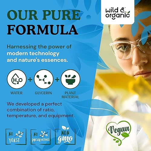 Miniatura 7 de Adrenal Health Daily Support - Suplemento natural de fuerza suprarrenal para mujeres y hombres - Complejo de gotas líquidas suprarrenales con