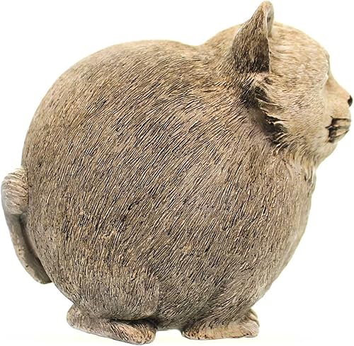 Miniatura 2 de Roman Figura de jardín Pudgy Pal, 75263, gato de pie, 7.25 pulgadas de alto