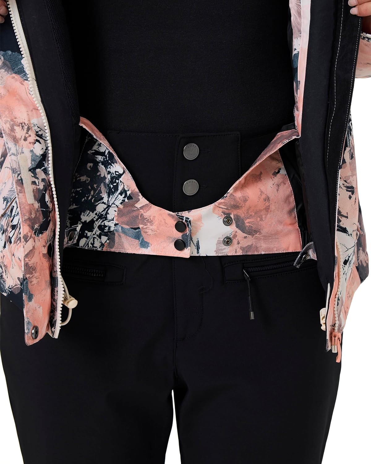 Junior's Jetty Printed Regular Fit Snow Jacket - Image 11