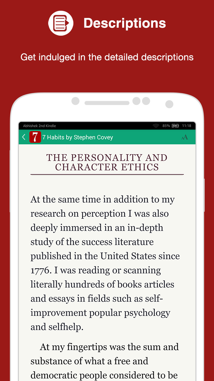 7 Habits: The Foundational Principles by Stephen R. Covey - App on ...