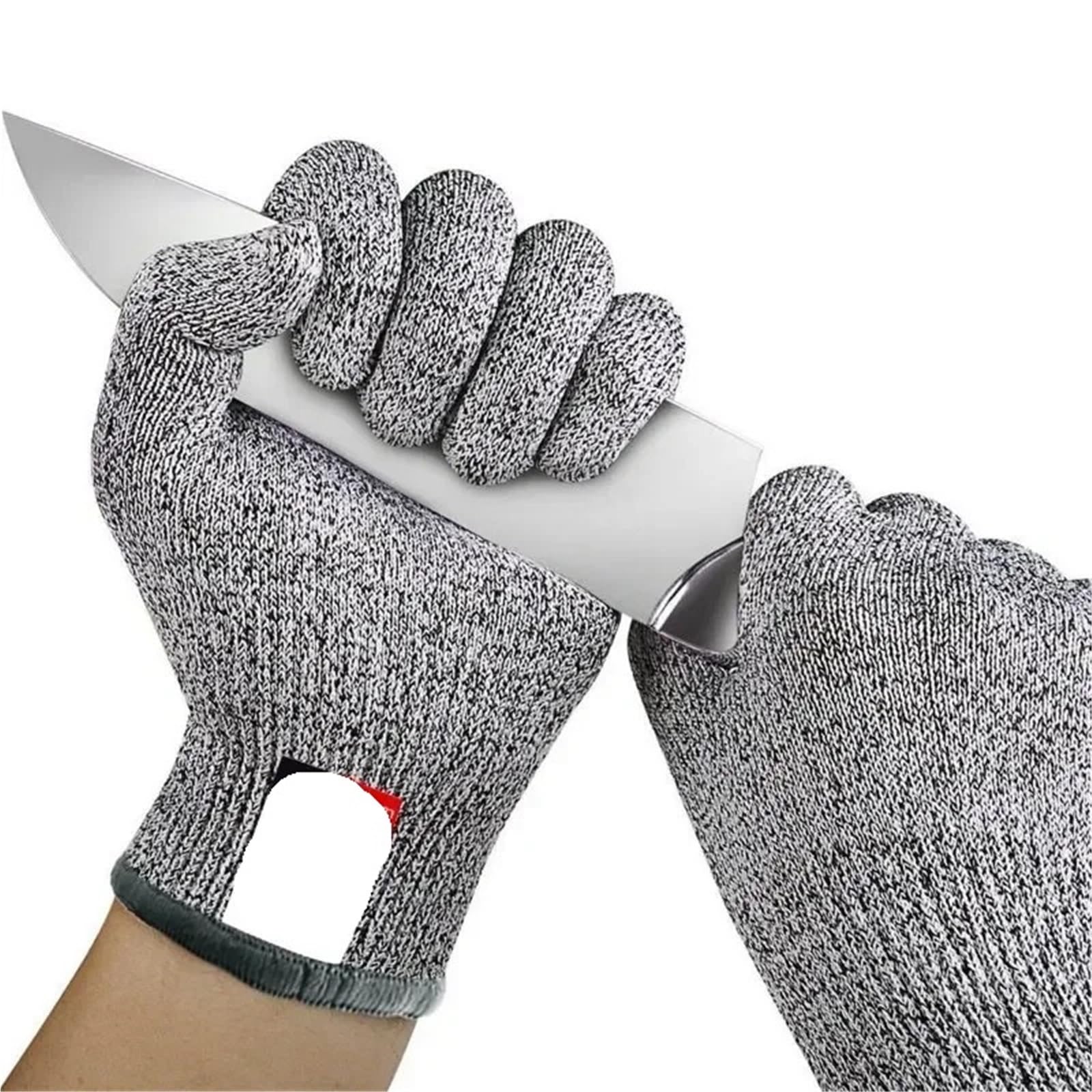 4 Paia Guanti da Giardinaggio Anti Taglio for Uomo Anti-Taglio a Prova di Spina del Vetro Multiuso Per il giardinaggio(S)