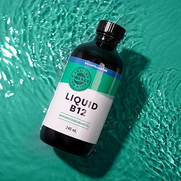 Vimergy Vitamin B 12 – 240 ml – Vegan B12 Drops – Natural Sweet Taste – No Refined Sugar – B12 Gluten Free Not Genetically Modified for Keto/Paleo Suitable