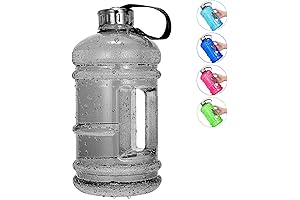 Half Gallon Big Water Bottle, 2.2L/73OZ Vaupan
