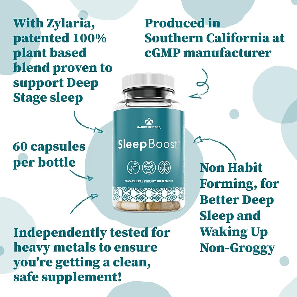 Amazon.com: SleepBoost™, formulated with Zylaria™. May