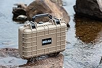 Vista 6 de MEIJIA Funda rígida protectora impermeable portátil para todo tipo de clima, funda para cámara pequeña, funda seca con espuma personalizable