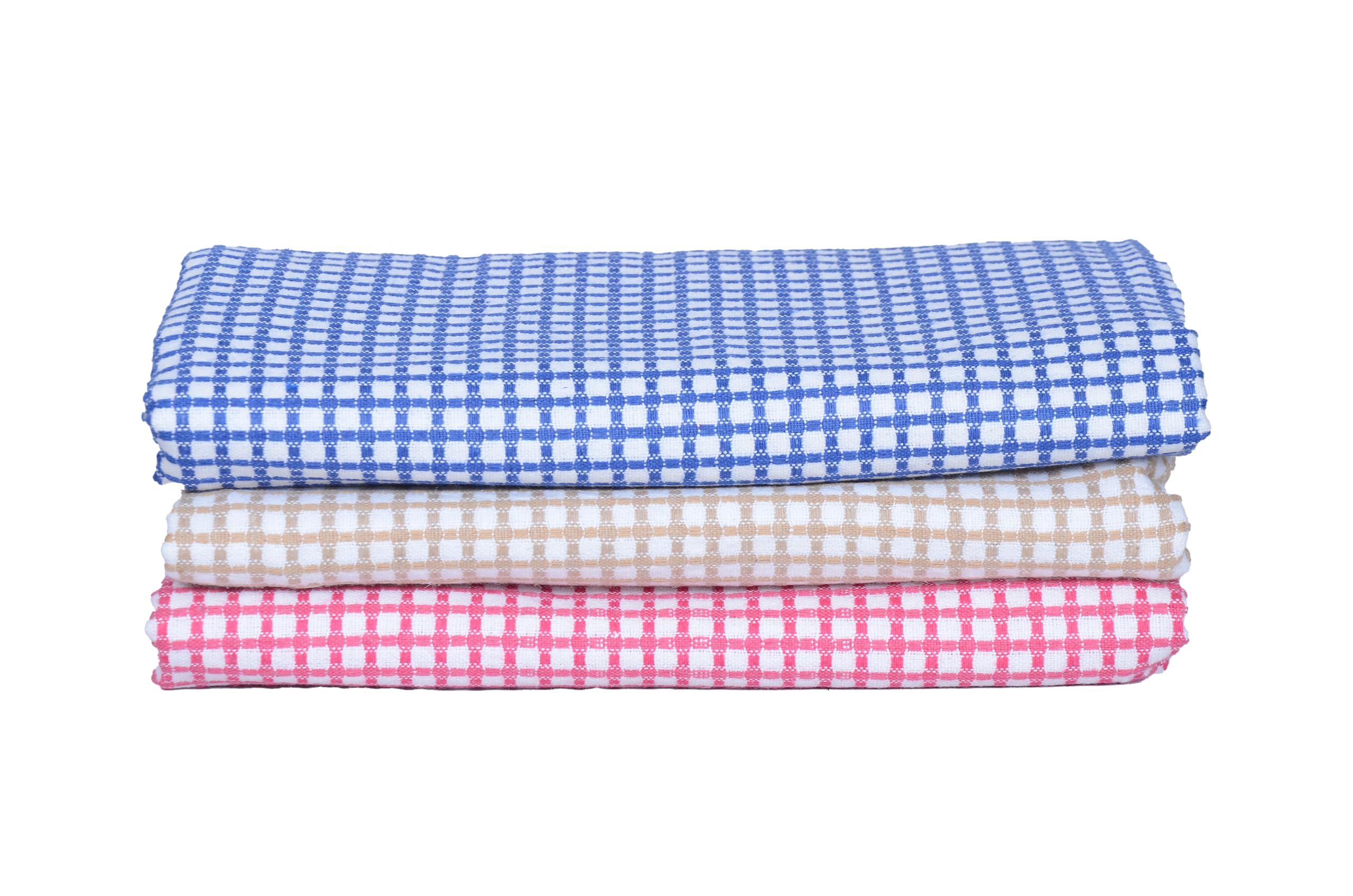 Traditional Thread's 100% Cotton Large Size Bath Towel | Ultra Soft,Absorbent,Light Weight & Quick Dry Towel for Bath, Travel, Gym, Beach |Towels for bath large size |Cotton towel | 30 X 60 (Set of 3)-image-45