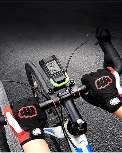 Miniatura 2 de Luz de bicicleta multifuncional 3 en 1 de 800 lúmenes, velocímetro nocturno, bocina, luces, velocímetro de luz de bicicleta, juego de faros y luces