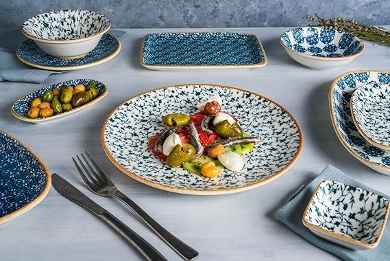 Bonna Service plate - Calif - Porcelain - 9 cm (50cc) - set of 2