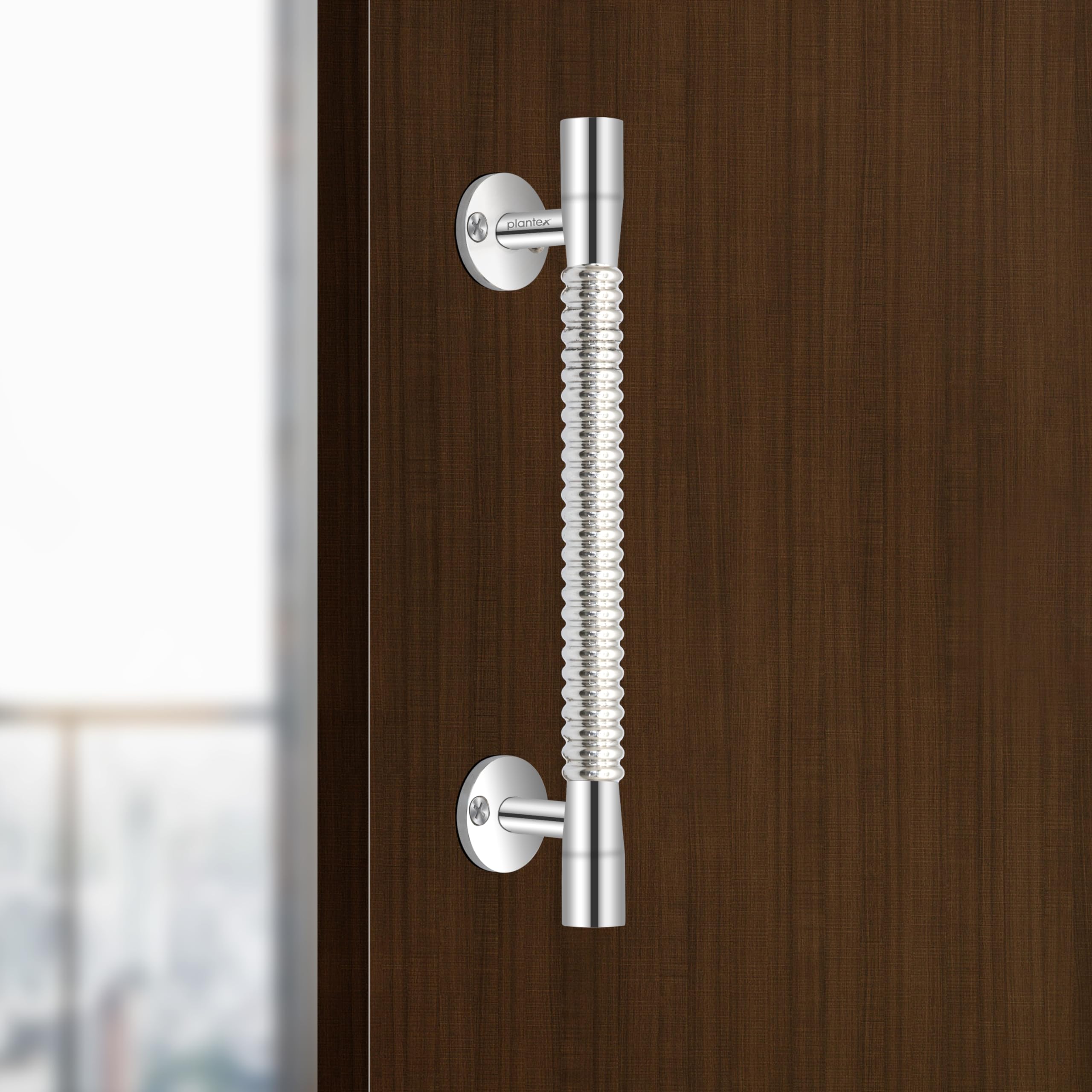 Plantex Pooja Room Door Handles/Pull Push Main Door Handle/8 Inch Door Handle for Main Door - Pack of 1 (S-141, Chrome) - 3 Years Warranty (B0D7VTNY6N) Amazon Price History, Amazon Price Tracker