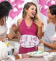 Vista 7 de Printed TP Holy It's a Girl! Regalo de papel higiénico impreso para revelación de género, divertido rollo para niñas, regalos de fiesta de baby