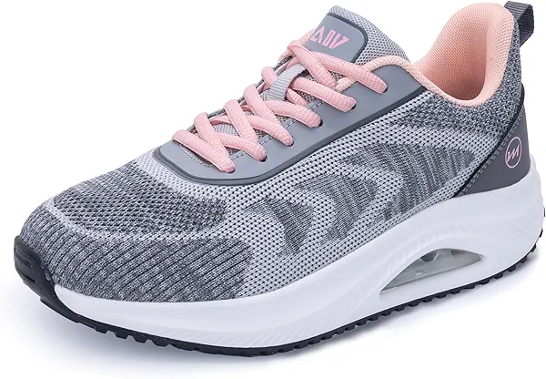 Women's Walking Shoes with Arch Support Orthotic Sneakers for Plantar Fasciitis Tennis Running Shoes