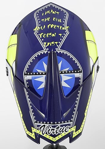 Miniatura 5 de Casco de motocross todoterreno, casco para moto de calle, casco para motocicleta, ATV, BMX, MX, con guantes, gafas y máscara para unisex, jóvenes y