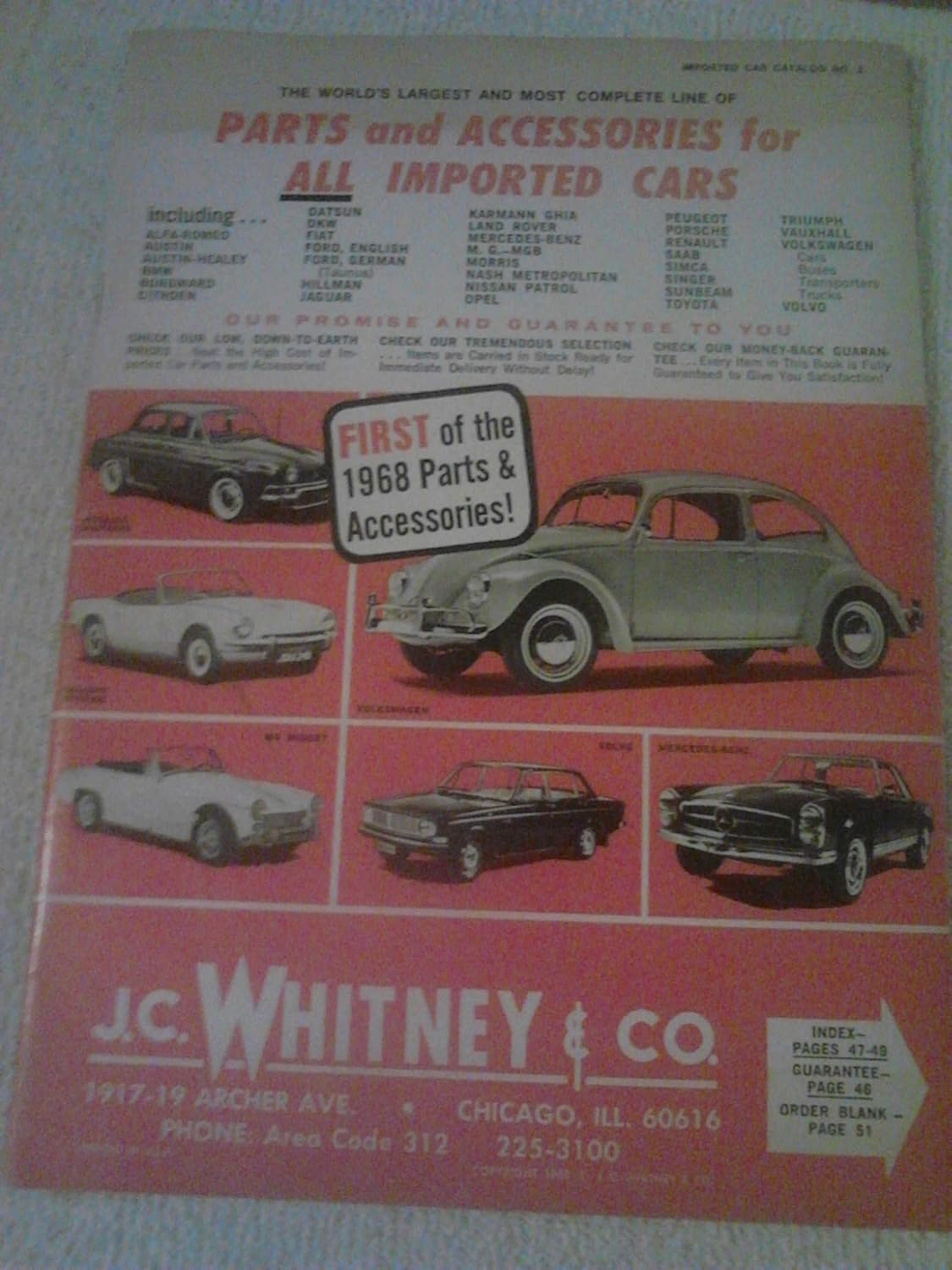 Amazon.co.jp J.C.Whitney & Co Automotive Catalog 1969 (Catalog No. 267