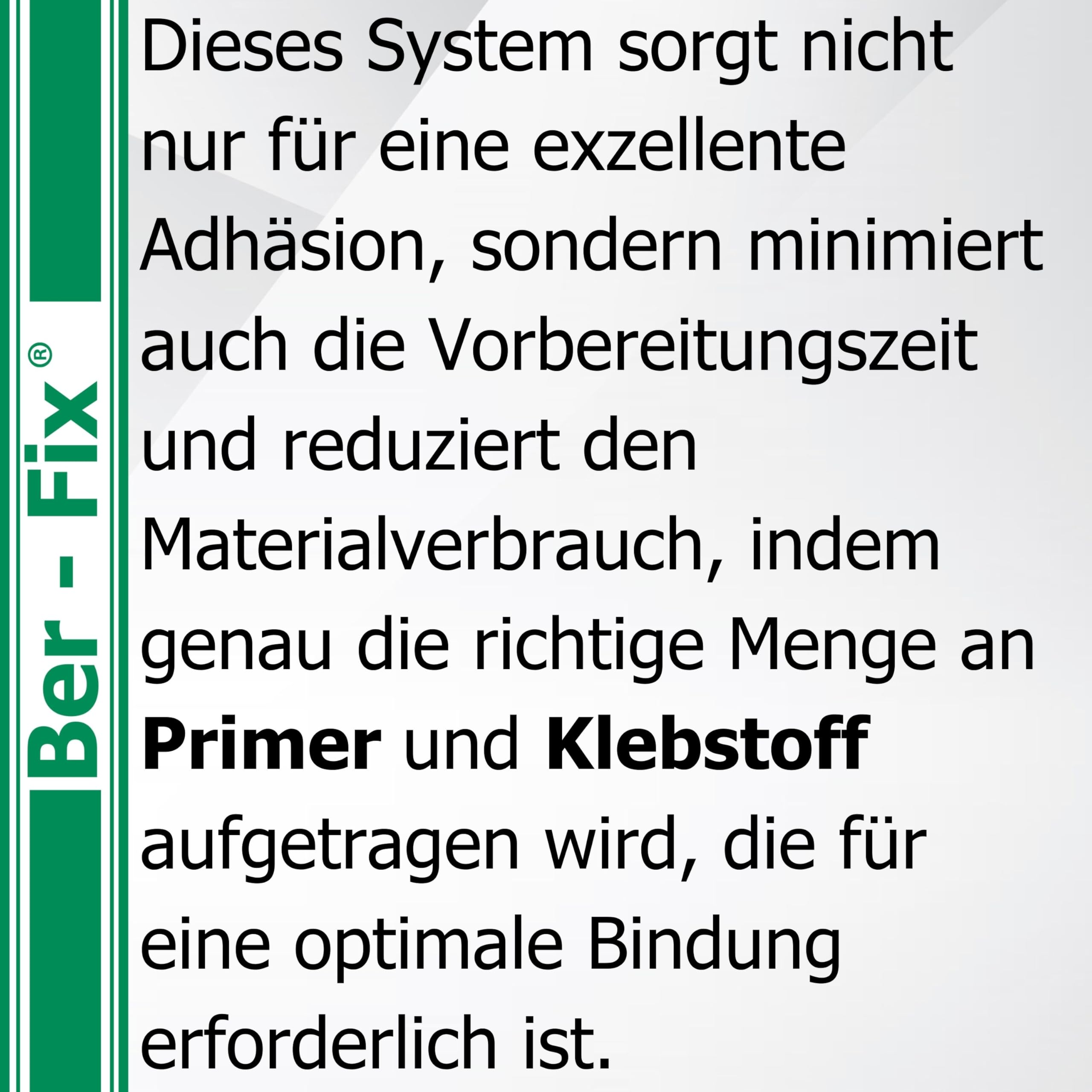 Ber-Fix PE PP PTFE Kunststoffkleber Set Industriebedarf(50g + 15ml) mit