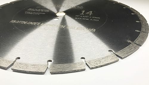 Miniatura 4 de ADLSS pulgadas de corte seco o mojado, Uso general, Sierra de potencia, hojas de diamante segmentadas para hormigón, piedra, ladrillo, mampostería