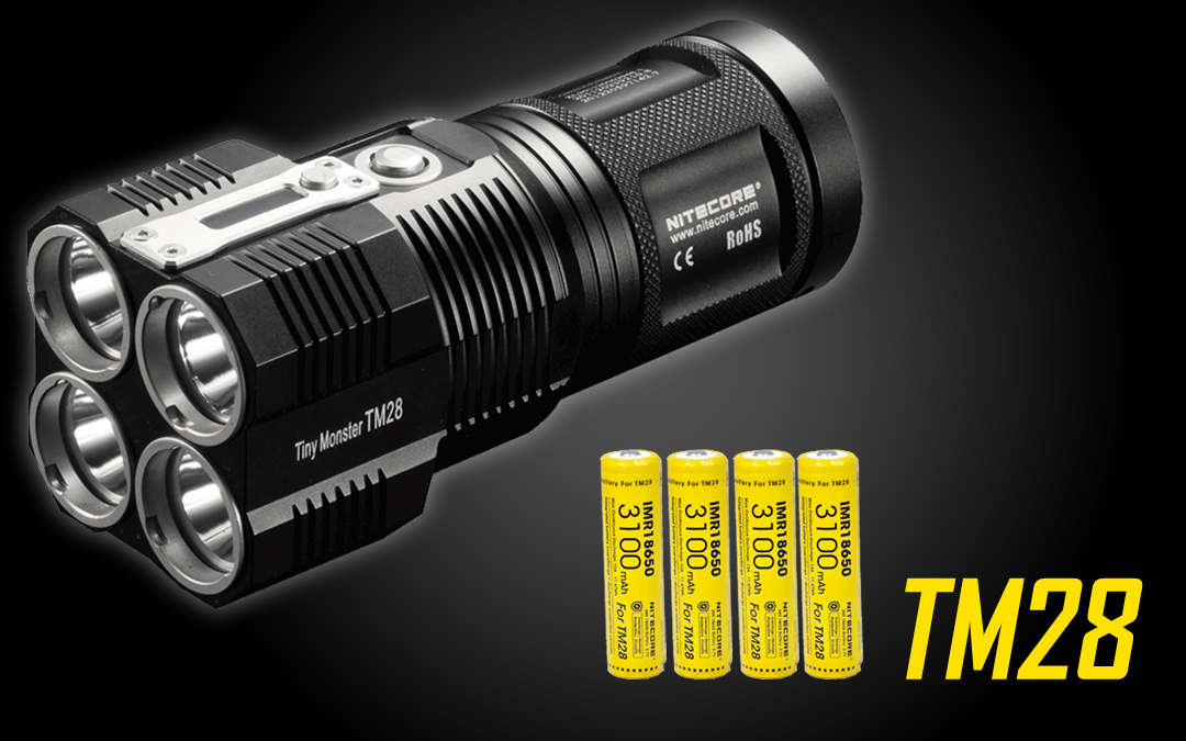 Amazon.com: Nitecore Tiny Monster TM28 6000 Lumens 716 Yards Super