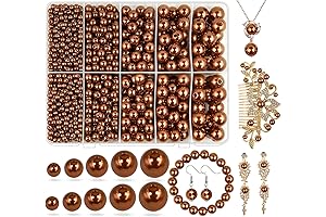 Premium Dark Brown Pearl Beads for Exquisite Bracelets