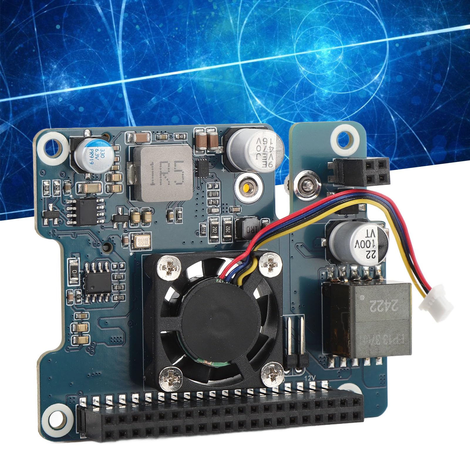 Adapter NVME PCIe na M.2 z PoE, dla RPi 5