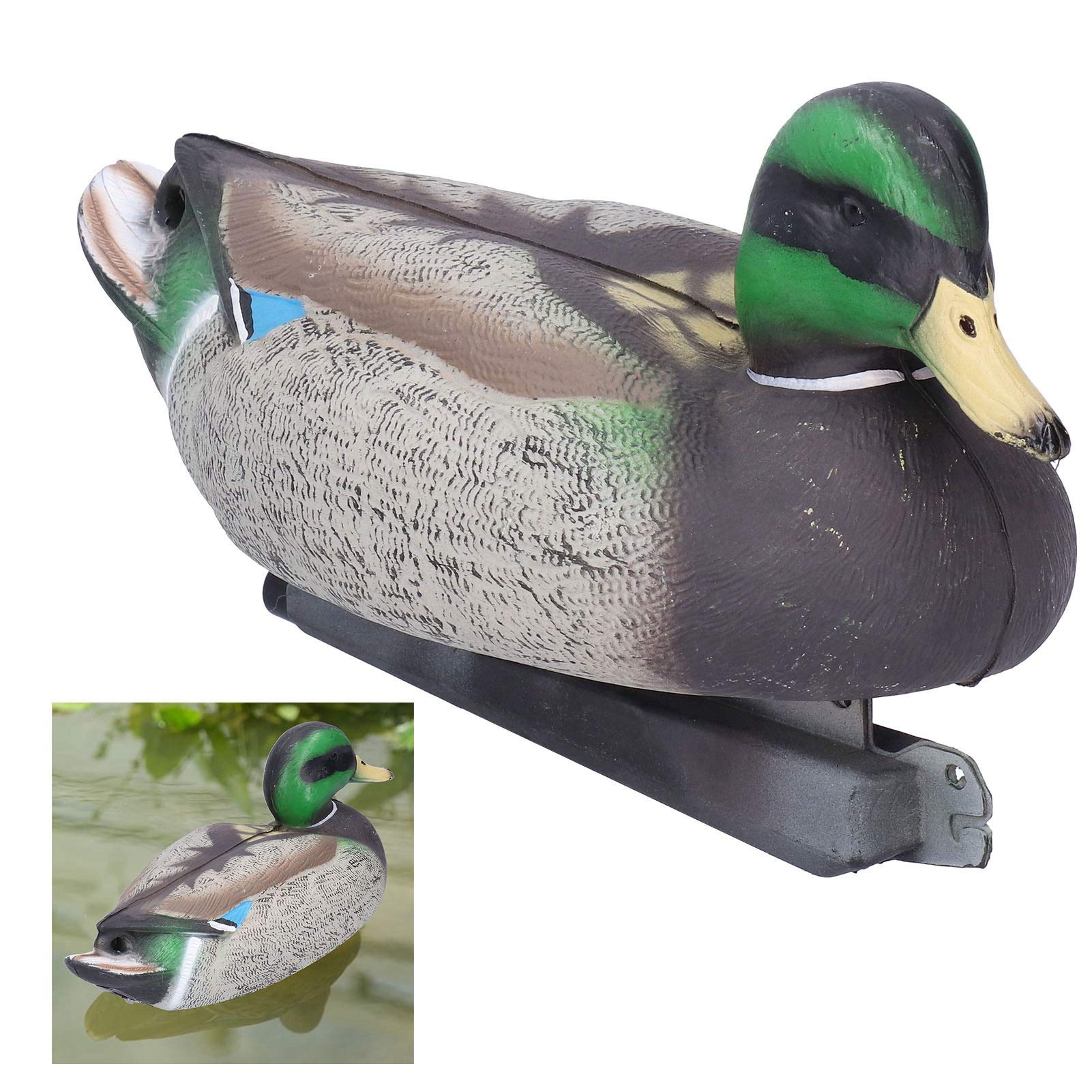 Garden Animal Decor - Elegant Plastic Duck Statue for Courtyard and Garden - Duck Sculpture - and Wearresistant - Decoy Duck (#1)