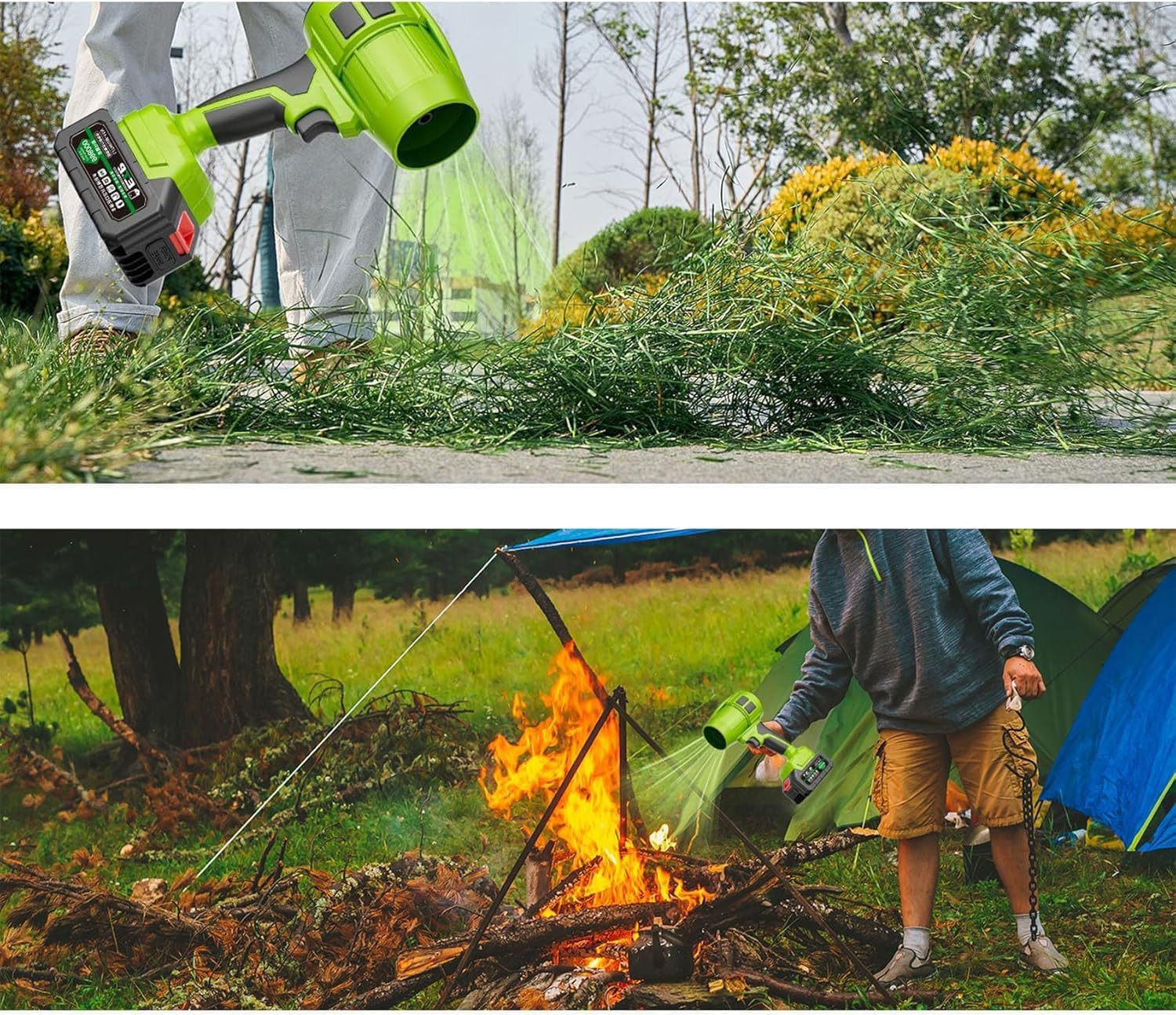 Seese Pro, Seese Pro Le Souffleur sans Fil Ultra-Puissant, Souffleur Haute Puissance Multifonction, Ultra Puissant, Portable pour Jardin L'entretien De La Pelouse