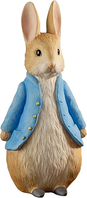 Beatrix Potter A20957 Peter Rabbit Figurine, Blue, height 17.5 cm