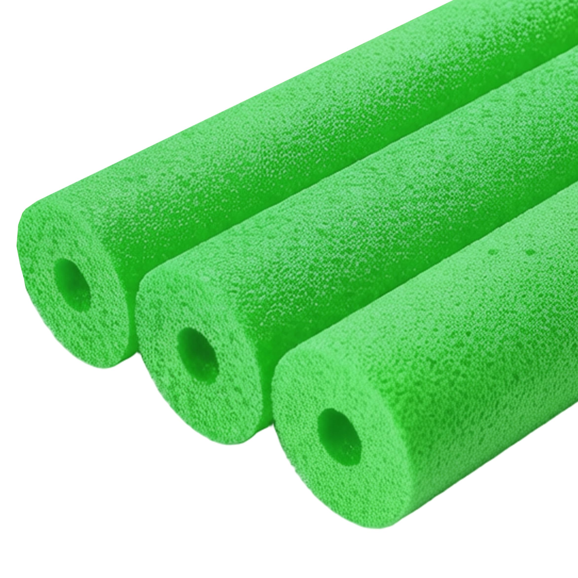 Jumbo Pool Noodles Red Foam Swim Noodles –3 Pack Jumbo Pool for Kids' Play Gymnastics & Blindfold Games, 59 Inch (Green)
