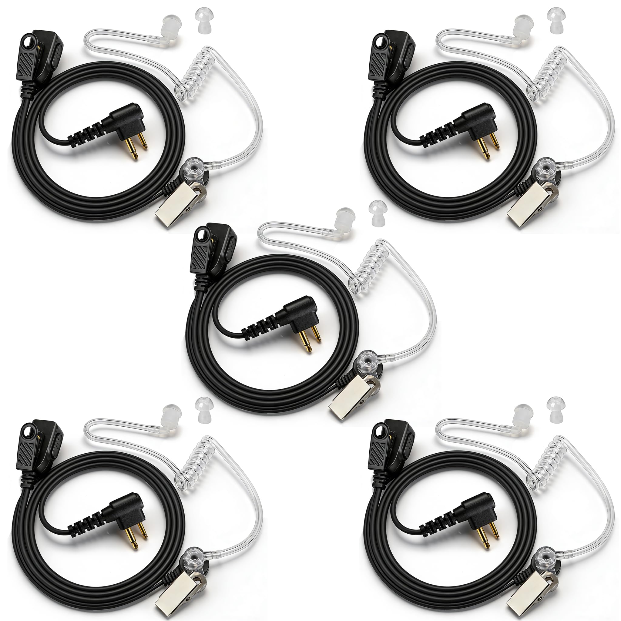HYS Earpiece Compatible for Motorola CP040 DP1400 GP68 GP88 GP300 CT150