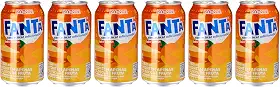 Pack de Fanta Laranja Zero lata 350ml 6 unidades