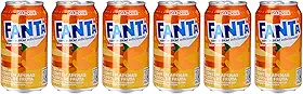 Pack de Fanta Laranja Zero lata 350ml 6 unidades