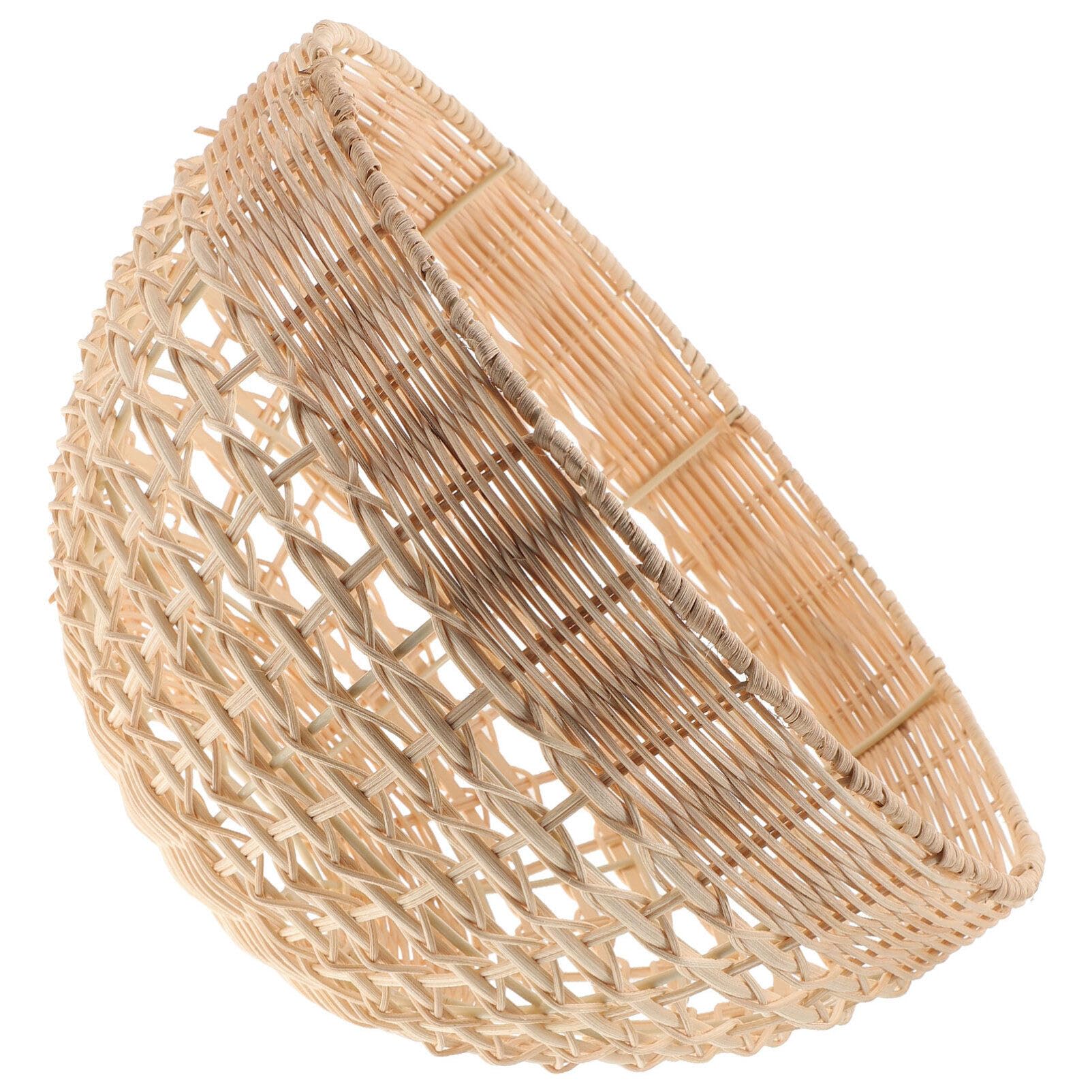 BESTonZON Modern Rattan Pendant Light Shade Ceiling Lamp