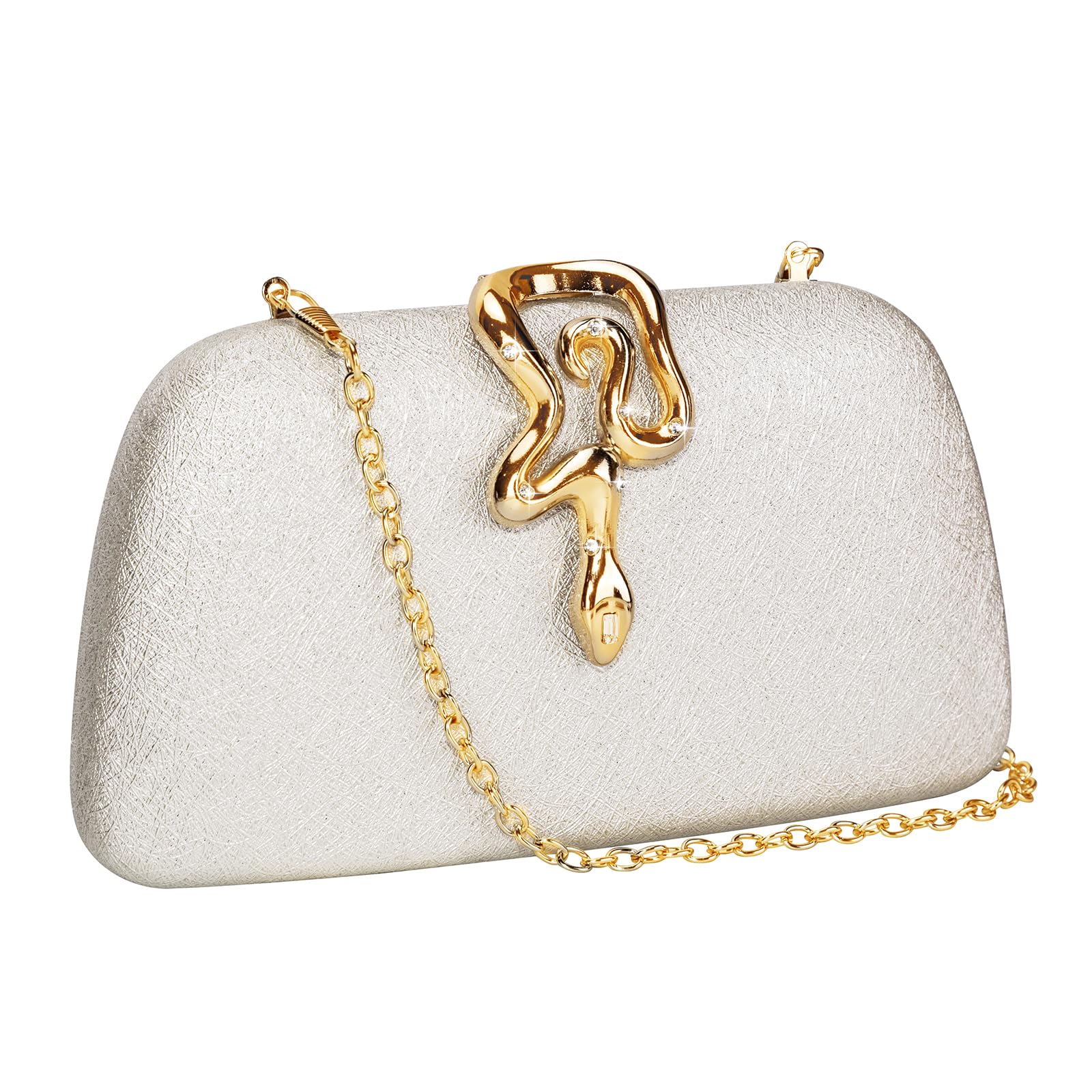 Glitter Clutch Purse for Women – Elegant & Dazzling Evening Bag, Sparkly Handbag for Magical Weddings & Special Moments