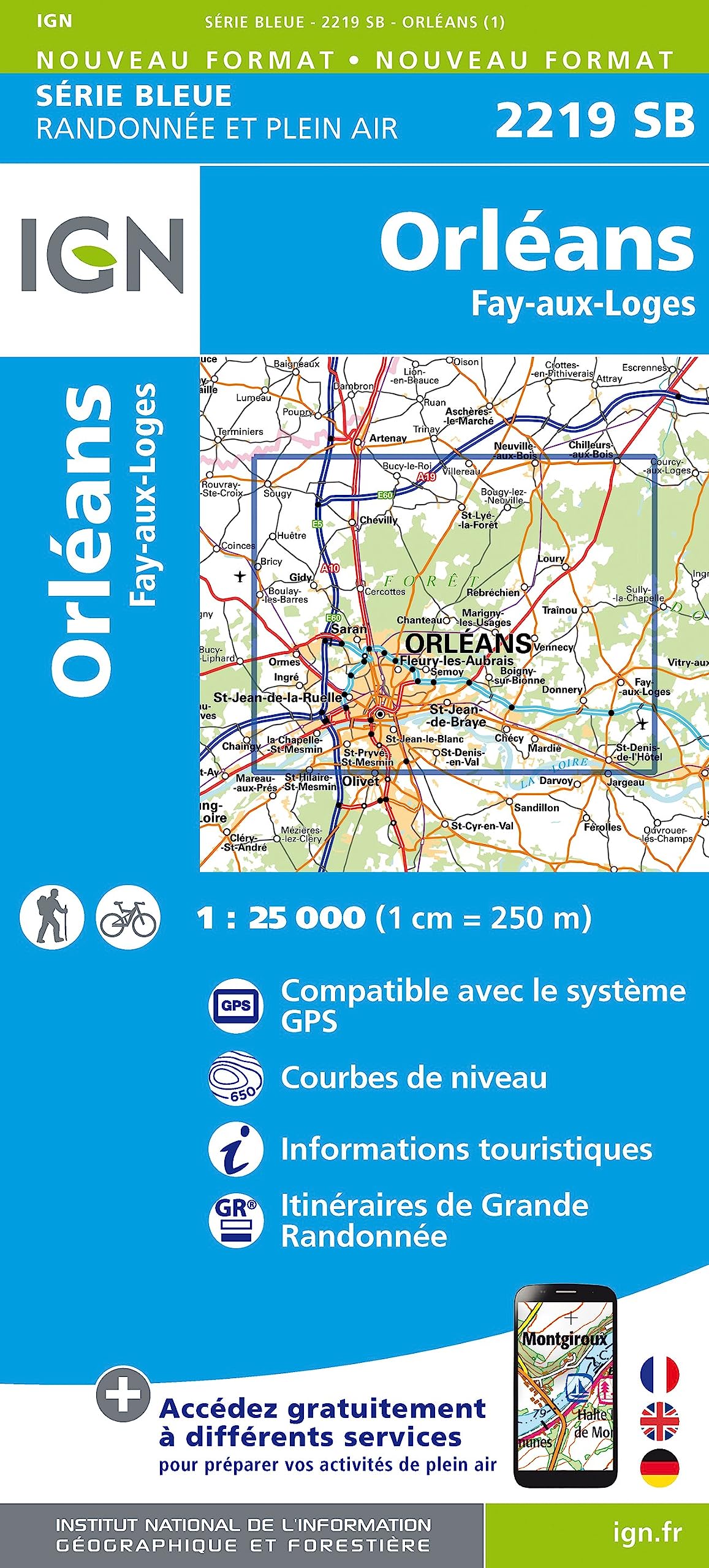Orléans / Fay-aux-Loges (2219) (Série Bleue)