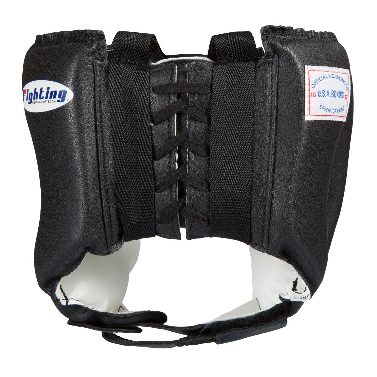 Fighting Sports USA Boxing Competition Headgear (Cheek), Black, Medium