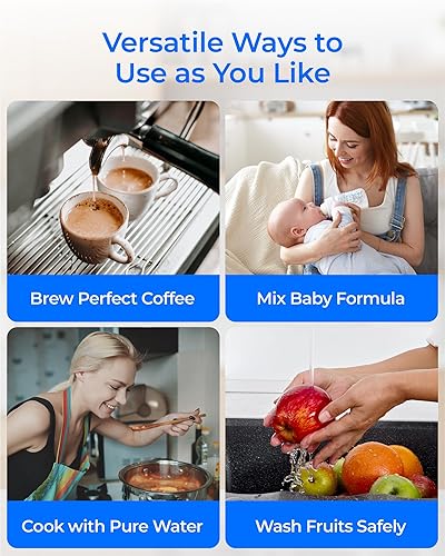 Miniatura 9 de Alcalina Filtro de agua certificado Waterdrop NSF, repuesto para todos los sistemas de filtración de grifos PUR, PURPLUS y Pur RF-9999 Filtro de