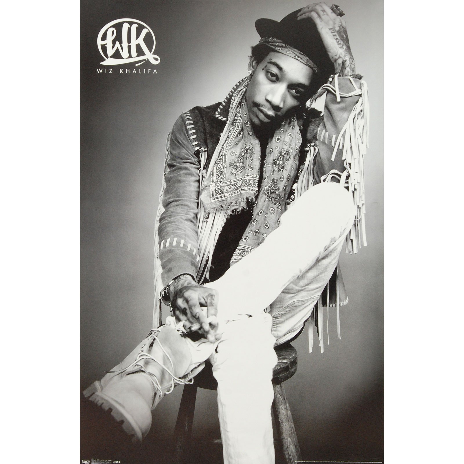 Wiz Khalifa Chill Music Poster