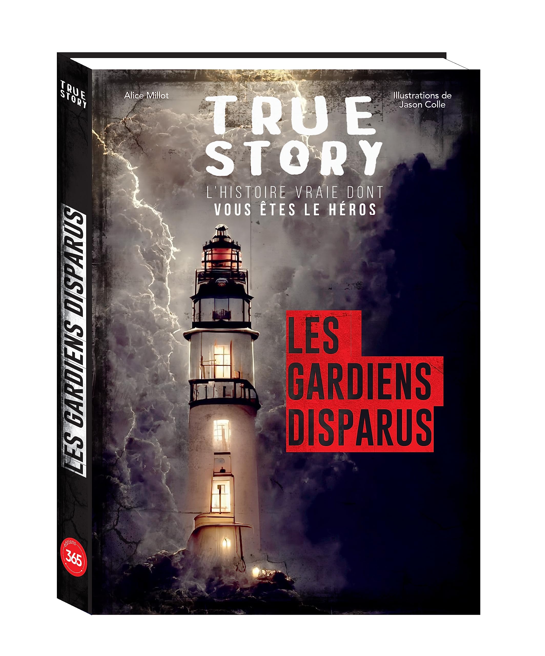True story - Frissons - Les gardiens disparus, livre dont vous �tes le h�ros adulte Millot, Alice and Colle, Jason