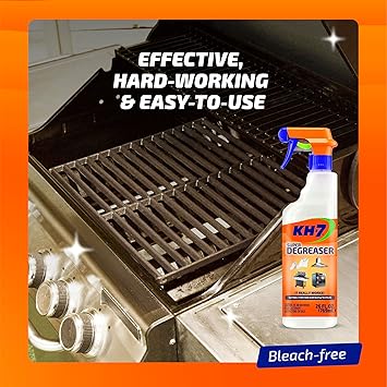 KH-7 Super Degreaser Multipurpose Cleaning Spray: The Heavy Duty All Purpose Cleaner for Your Home, Kitchen, Garage, Car & Laundry | Total Cleaner & Powerful Grease Remover, 26 oz
