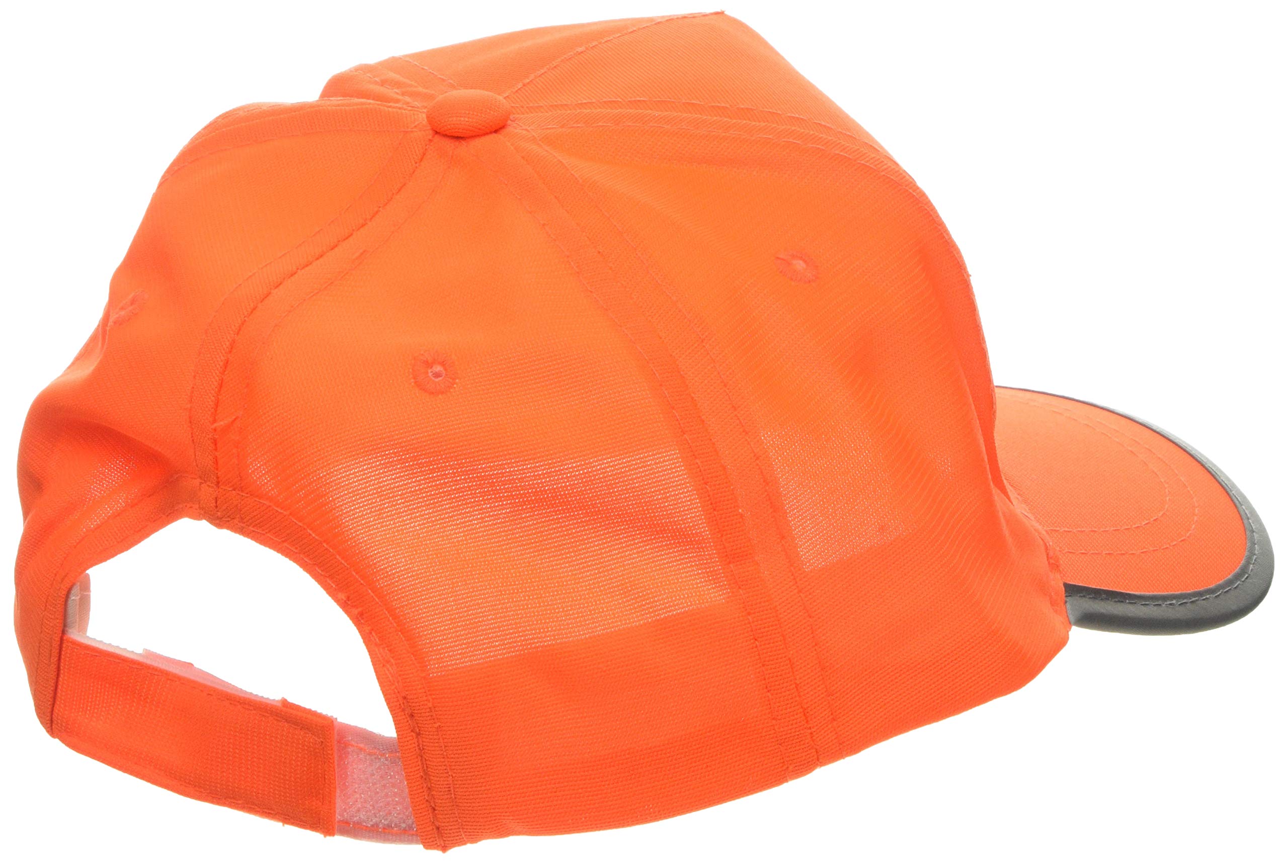 Korntex Basic Cap High-Viz – Verstellbare Arbeitskappe Mit Reflektierendem Rand, Luftlöchern, Einheitsgröße Für Erwachsene