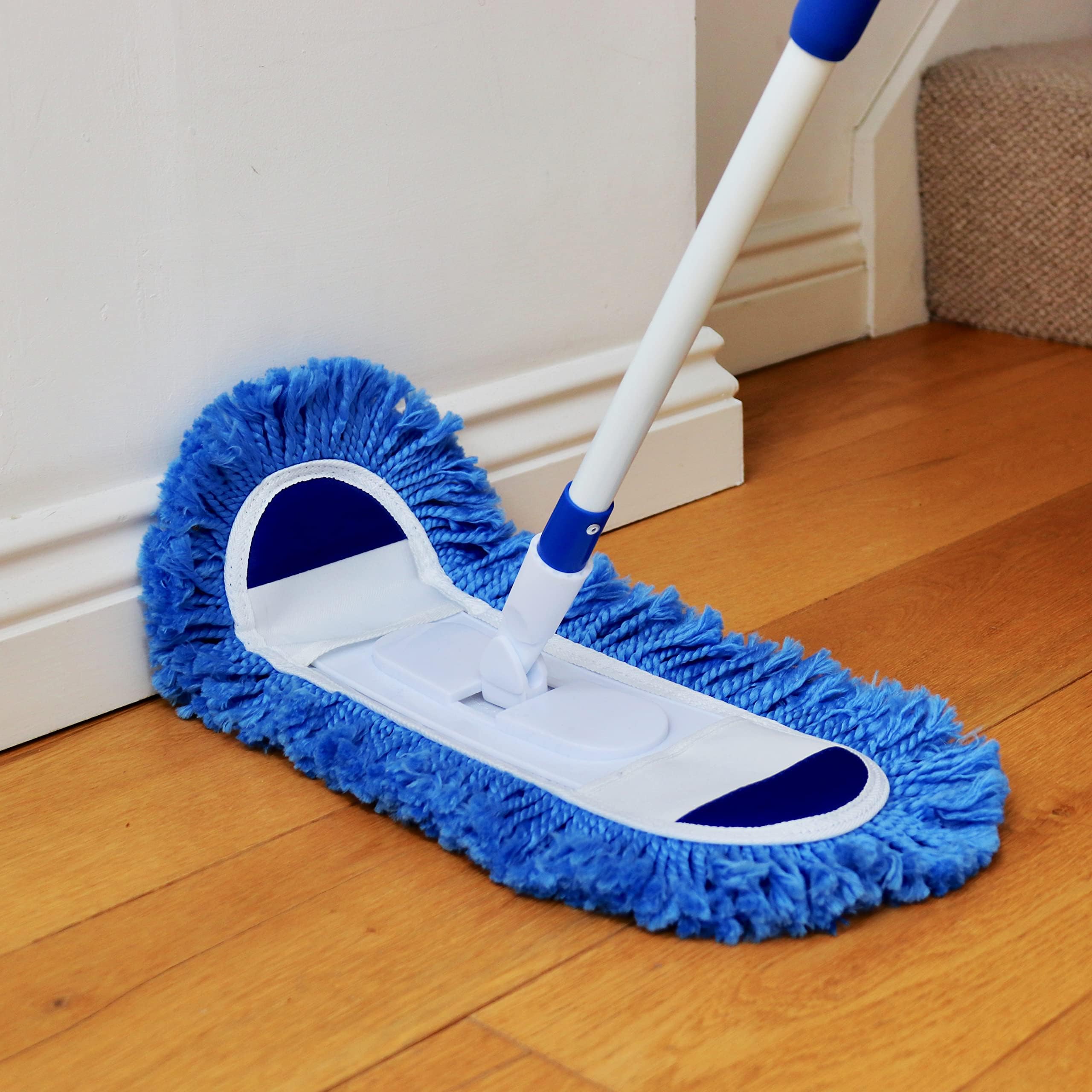 Kleeneze KL028121EU7 Flat Mop Extra Large Microfibre Fluffy Duster