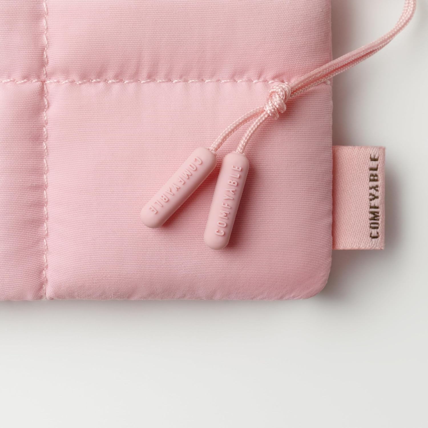 Comfyable Cute Puffy Coin Purse Pouch Change Holder For Women, Small Organizer with ID Window, Magnetic Closure, Water-repellent, Storage for Coin, Airpods, Lipstick, Card, Pink - Image 4