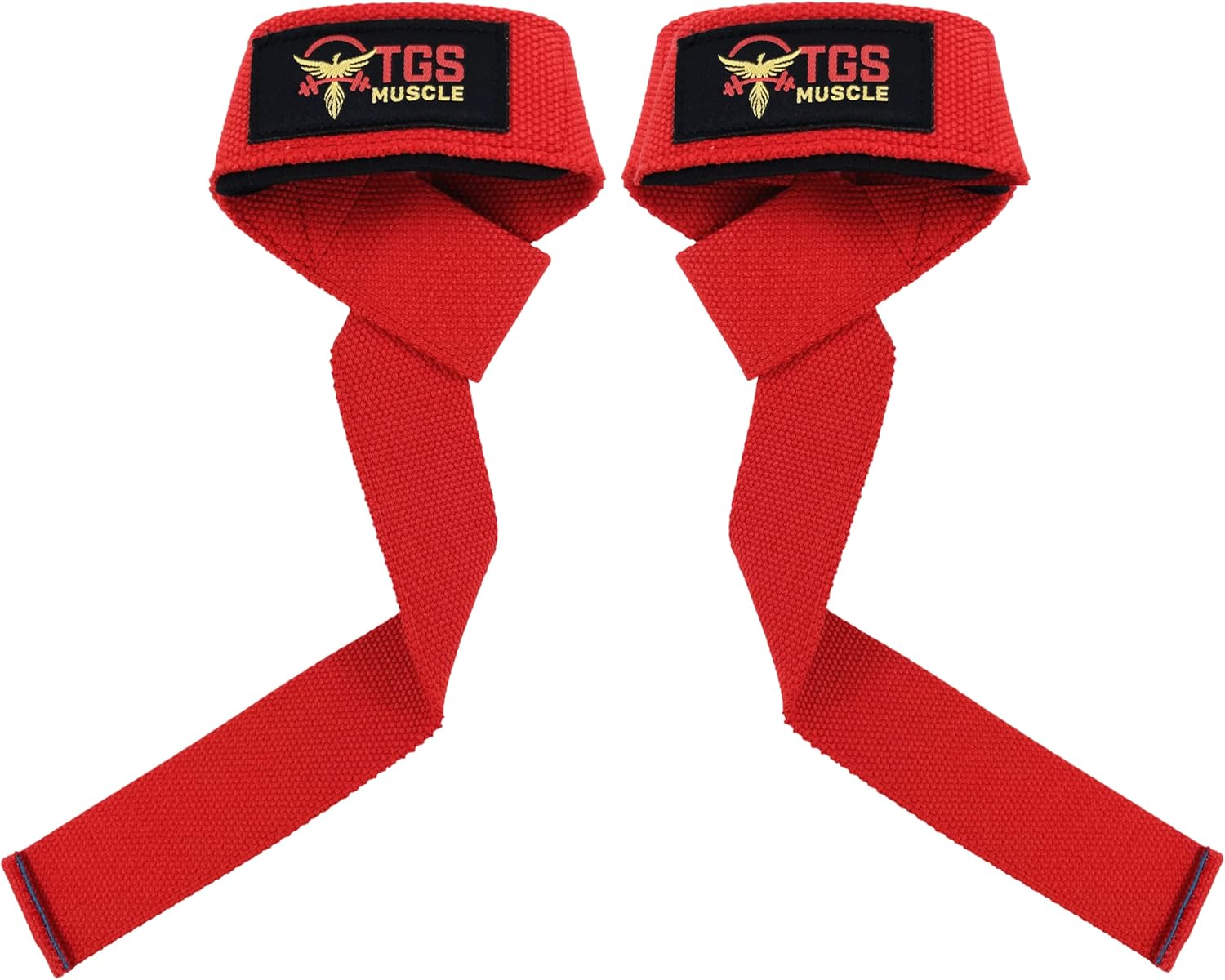 TGS Muscle Lifting Straps Perfect for Deadlifts, RDL's, Back Rows, Laterals, and