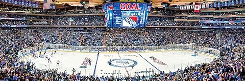 Vista 2 de MasterPieces NHL Panoramics 1000 Puzzles Collection - Rompecabezas panorámico de 1000 piezas del estadio de la NHL Color del