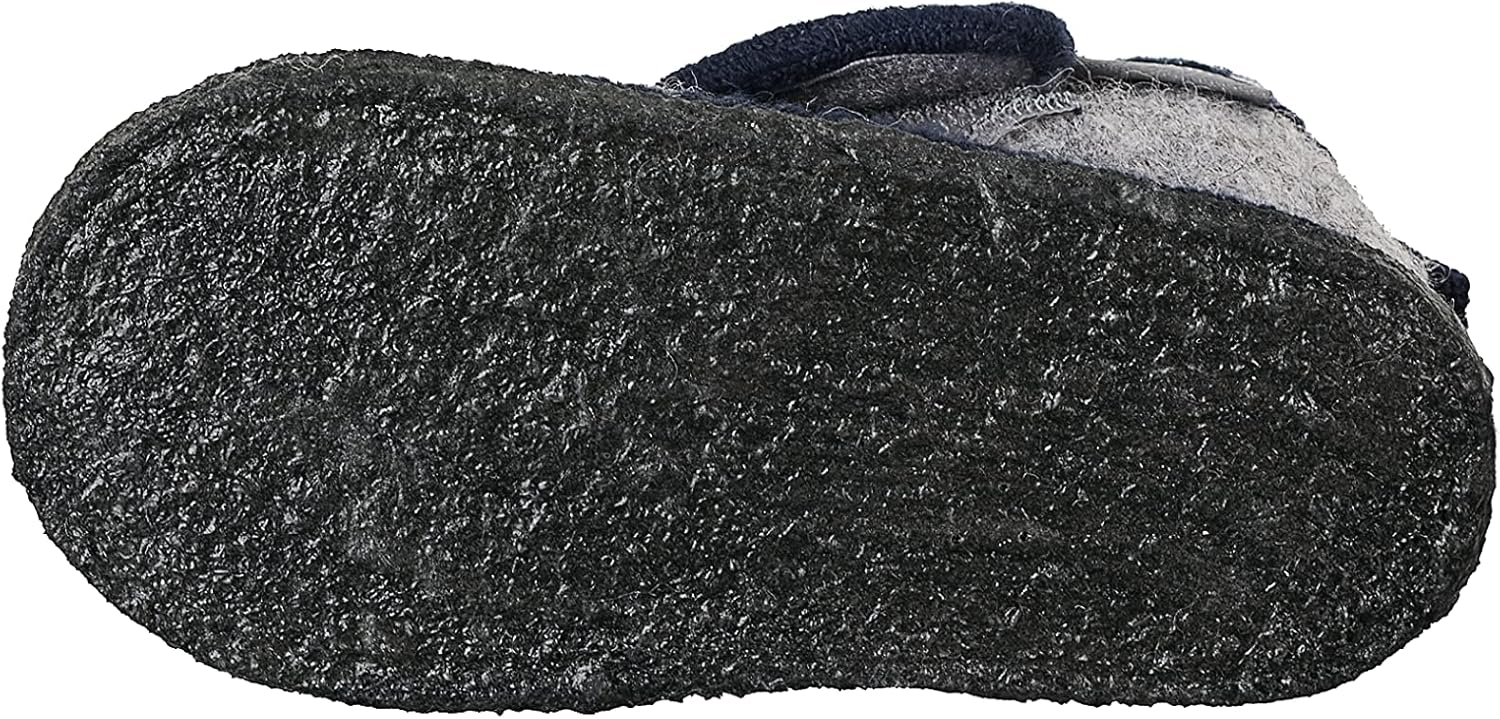 Sterntaler Baby-Boy's Flat Loafer, Smoke Gray, 4 Big Kid