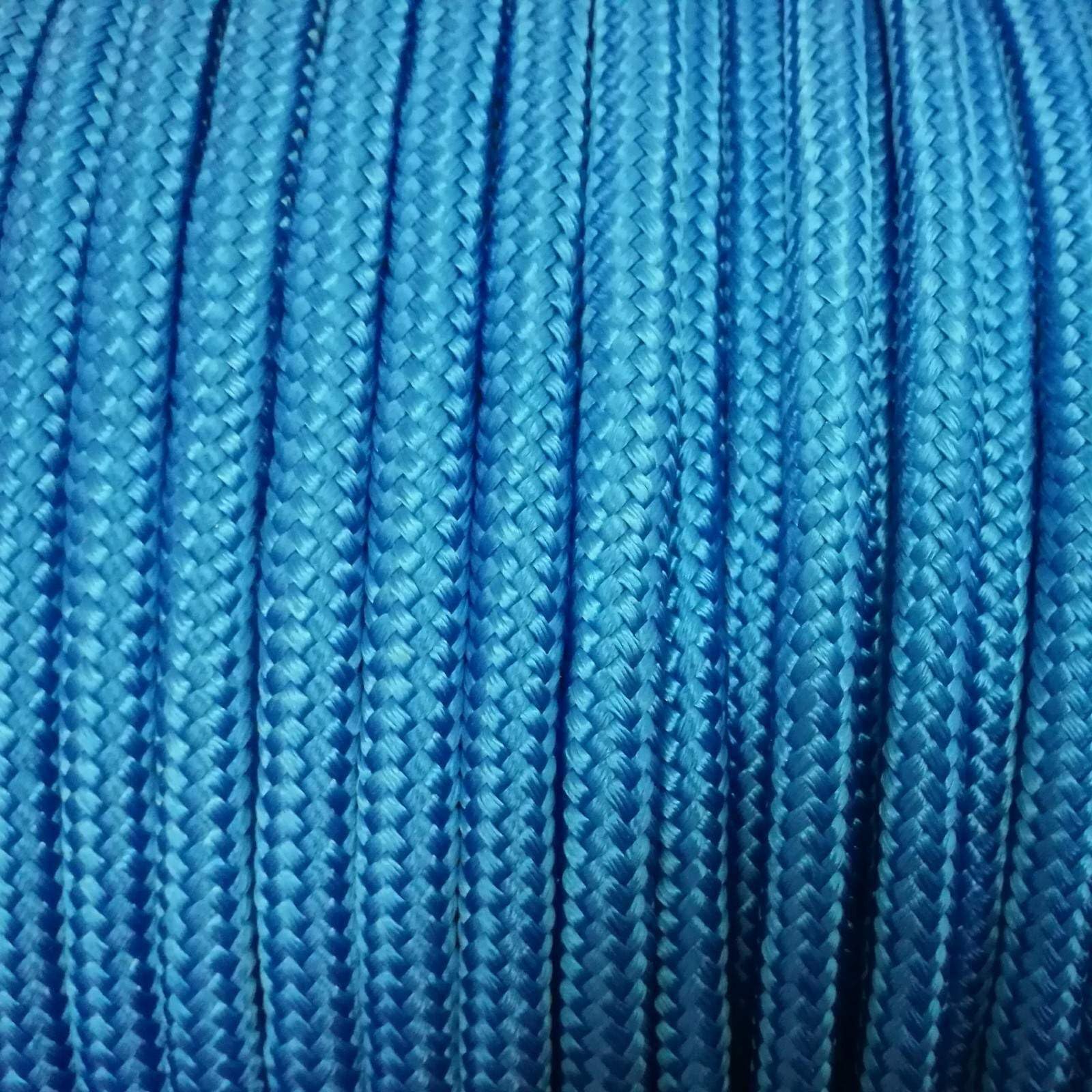 3mm Polypropylene Rope Braided Poly Cord Strong String Boating Camping Sailing Yacht (Length: 100m, Blue)