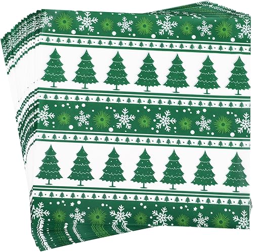 Miniatura 7 de Hojas de papel encerado para delicatessen, 100 unidades, forros de cesta de comida de Feliz Navidad para sándwiches y papas fritas de 12 x 12